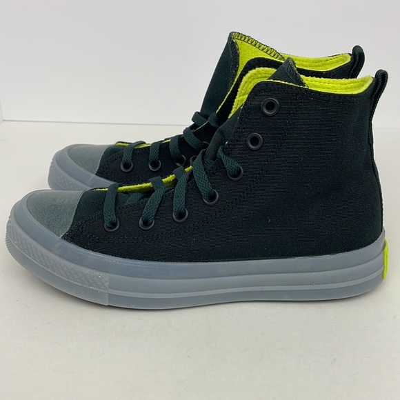 New Unisex Chuck Taylor AllStar Converse Black Converse High Tops Size 8W/6M - Picture 7 of 12